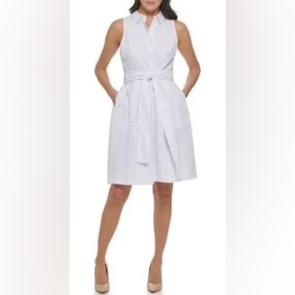 Tommy Hilfiger Eyelet White Dress